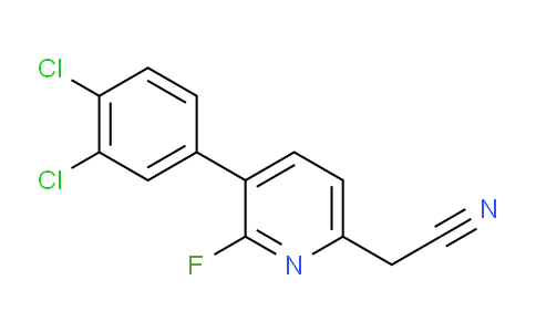 AM97353 | 1361825-82-2 | 3-(3,4-Dichlorophenyl)-2-fluoropyridine-6-acetonitrile