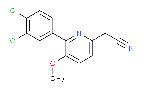 AM97359 | 1361846-54-9 | 2-(3,4-Dichlorophenyl)-3-methoxypyridine-6-acetonitrile