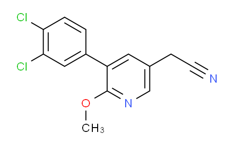 AM97360 | 1361746-25-9 | 3-(3,4-Dichlorophenyl)-2-methoxypyridine-5-acetonitrile