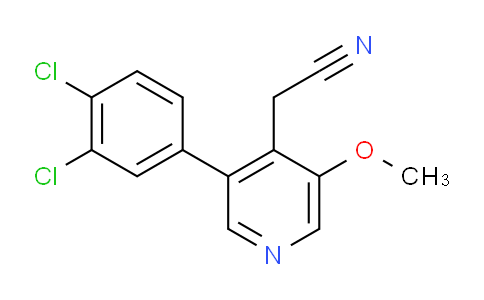 AM97362 | 1361757-65-4 | 3-(3,4-Dichlorophenyl)-5-methoxypyridine-4-acetonitrile