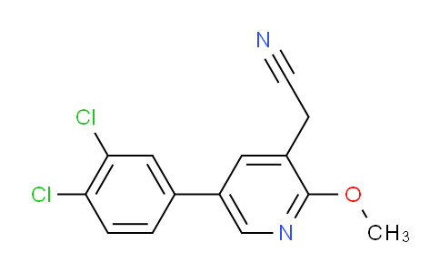 AM97363 | 1361704-68-8 | 5-(3,4-Dichlorophenyl)-2-methoxypyridine-3-acetonitrile