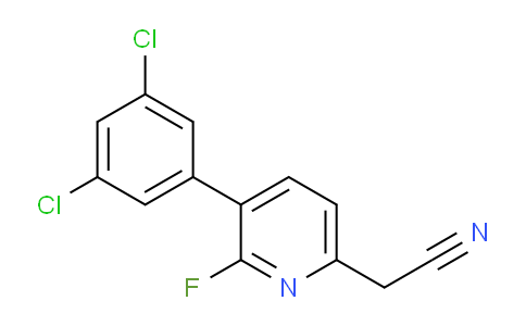 AM97370 | 1361844-78-1 | 3-(3,5-Dichlorophenyl)-2-fluoropyridine-6-acetonitrile
