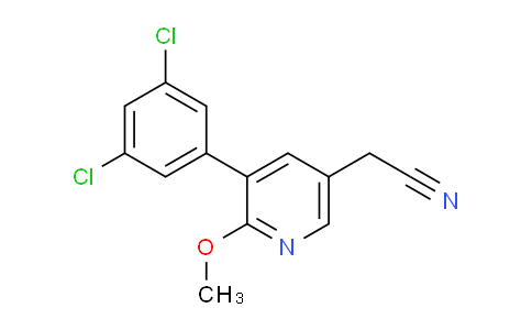 AM97391 | 1361719-00-7 | 3-(3,5-Dichlorophenyl)-2-methoxypyridine-5-acetonitrile