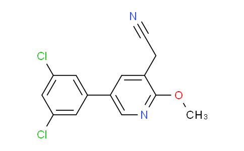 AM97392 | 1361834-70-9 | 5-(3,5-Dichlorophenyl)-2-methoxypyridine-3-acetonitrile
