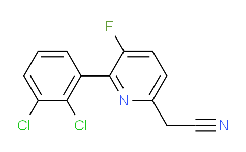 AM97421 | 1361826-63-2 | 2-(2,3-Dichlorophenyl)-3-fluoropyridine-6-acetonitrile