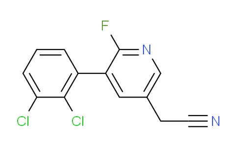 AM97422 | 1361783-71-2 | 3-(2,3-Dichlorophenyl)-2-fluoropyridine-5-acetonitrile