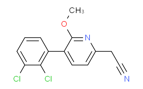 AM97428 | 1361843-96-0 | 3-(2,3-Dichlorophenyl)-2-methoxypyridine-6-acetonitrile