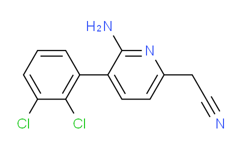 AM97432 | 1361689-61-3 | 2-Amino-3-(2,3-dichlorophenyl)pyridine-6-acetonitrile