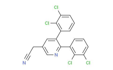 AM97448 | 1361758-97-5 | 3,2-Bis(2,3-dichlorophenyl)pyridine-5-acetonitrile