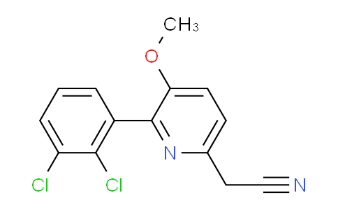 AM97479 | 1361861-65-5 | 2-(2,3-Dichlorophenyl)-3-methoxypyridine-6-acetonitrile