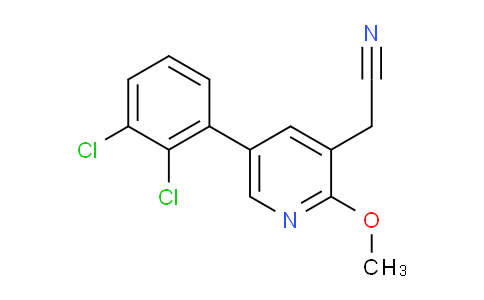 AM97485 | 1361690-43-8 | 5-(2,3-Dichlorophenyl)-2-methoxypyridine-3-acetonitrile