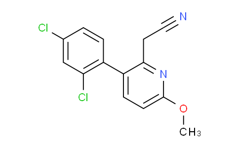 AM97487 | 1361481-45-9 | 3-(2,4-Dichlorophenyl)-6-methoxypyridine-2-acetonitrile