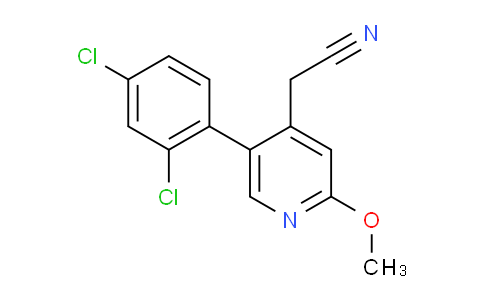 AM97488 | 1361783-27-8 | 5-(2,4-Dichlorophenyl)-2-methoxypyridine-4-acetonitrile