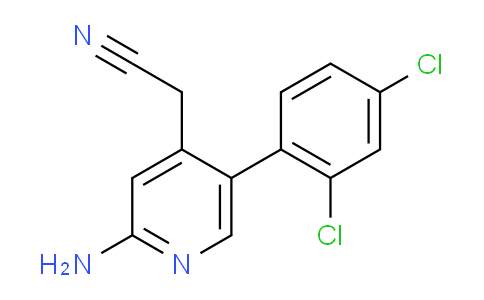 AM97491 | 1361913-04-3 | 2-Amino-5-(2,4-dichlorophenyl)pyridine-4-acetonitrile
