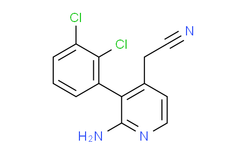 AM97492 | 1361763-41-8 | 2-Amino-3-(2,3-dichlorophenyl)pyridine-4-acetonitrile
