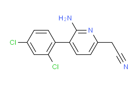 AM97495 | 1361849-44-6 | 2-Amino-3-(2,4-dichlorophenyl)pyridine-6-acetonitrile