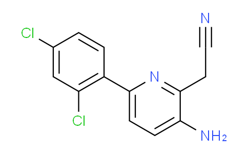 AM97498 | 1361719-24-5 | 3-Amino-6-(2,4-dichlorophenyl)pyridine-2-acetonitrile