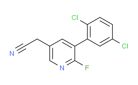 AM97500 | 1361678-84-3 | 3-(2,5-Dichlorophenyl)-2-fluoropyridine-5-acetonitrile