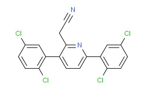 AM97515 | 1361744-07-1 | 3,6-Bis(2,5-dichlorophenyl)pyridine-2-acetonitrile
