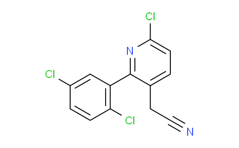 AM97521 | 1361803-79-3 | 6-Chloro-2-(2,5-dichlorophenyl)pyridine-3-acetonitrile