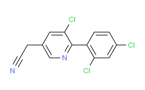 AM97527 | 1361742-33-7 | 3-Chloro-2-(2,4-dichlorophenyl)pyridine-5-acetonitrile
