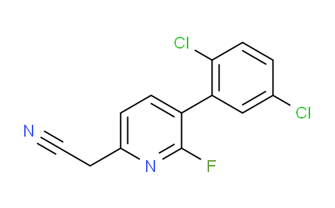 AM97534 | 1361866-06-9 | 3-(2,5-Dichlorophenyl)-2-fluoropyridine-6-acetonitrile