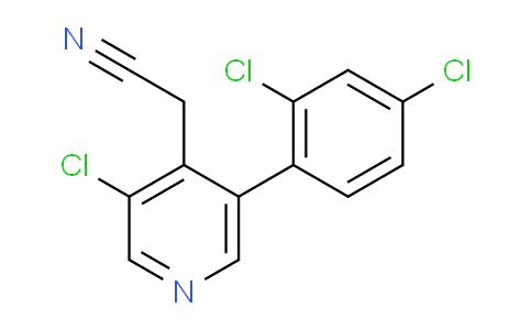 AM97539 | 1361727-15-2 | 3-Chloro-5-(2,4-dichlorophenyl)pyridine-4-acetonitrile