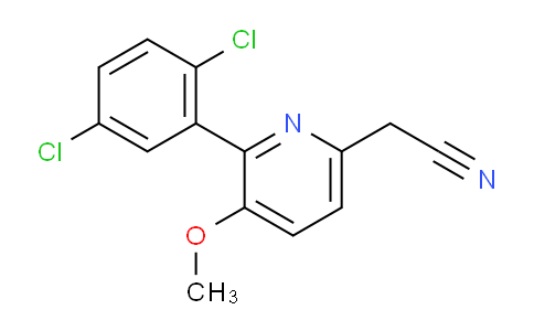 AM97542 | 1361777-50-5 | 2-(2,5-Dichlorophenyl)-3-methoxypyridine-6-acetonitrile