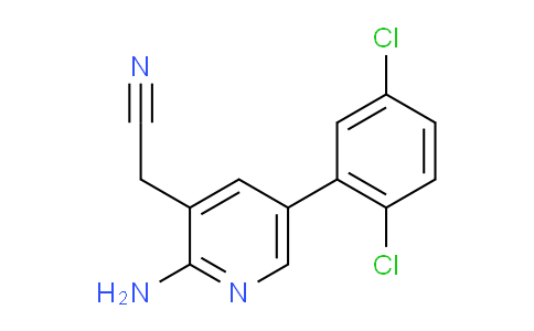 AM97553 | 1361714-09-1 | 2-Amino-5-(2,5-dichlorophenyl)pyridine-3-acetonitrile