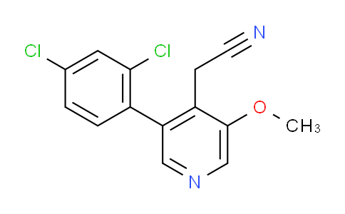 AM97559 | 1361742-46-2 | 3-(2,4-Dichlorophenyl)-5-methoxypyridine-4-acetonitrile