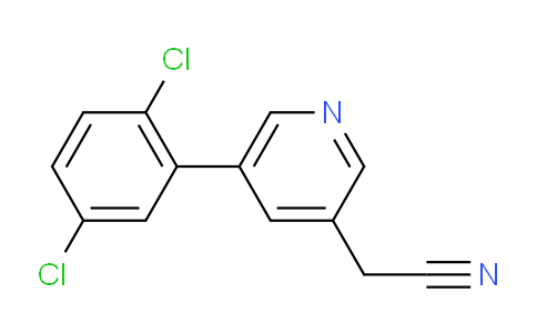 AM97572 | 1361777-25-4 | 5-(2,5-Dichlorophenyl)pyridine-3-acetonitrile