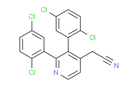 AM97574 | 1361678-99-0 | 2,3-Bis(2,5-dichlorophenyl)pyridine-4-acetonitrile