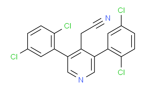 AM97577 | 1361777-32-3 | 3,5-Bis(2,5-dichlorophenyl)pyridine-4-acetonitrile