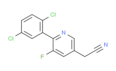 AM97587 | 1361730-12-2 | 2-(2,5-Dichlorophenyl)-3-fluoropyridine-5-acetonitrile