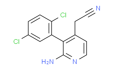 AM97599 | 1361734-56-6 | 2-Amino-3-(2,5-dichlorophenyl)pyridine-4-acetonitrile