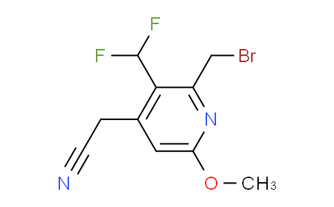 AM97603 | 1361908-13-5 | 2-(Bromomethyl)-3-(difluoromethyl)-6-methoxypyridine-4-acetonitrile