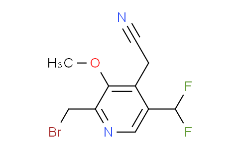 AM97606 | 1361870-21-4 | 2-(Bromomethyl)-5-(difluoromethyl)-3-methoxypyridine-4-acetonitrile