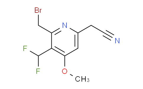 AM97607 | 1361816-53-6 | 2-(Bromomethyl)-3-(difluoromethyl)-4-methoxypyridine-6-acetonitrile