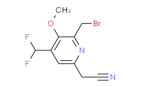 AM97611 | 1361915-68-5 | 2-(Bromomethyl)-4-(difluoromethyl)-3-methoxypyridine-6-acetonitrile