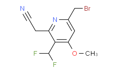 AM97617 | 1361708-58-8 | 6-(Bromomethyl)-3-(difluoromethyl)-4-methoxypyridine-2-acetonitrile