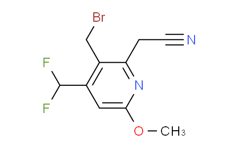 AM97628 | 1361846-70-9 | 3-(Bromomethyl)-4-(difluoromethyl)-6-methoxypyridine-2-acetonitrile