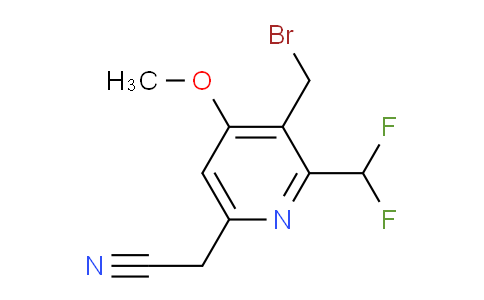 AM97630 | 1361908-20-4 | 3-(Bromomethyl)-2-(difluoromethyl)-4-methoxypyridine-6-acetonitrile