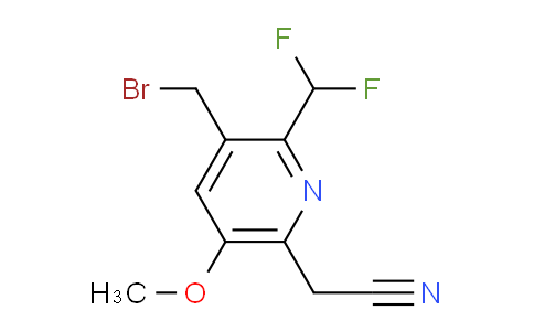 AM97632 | 1361708-75-9 | 3-(Bromomethyl)-2-(difluoromethyl)-5-methoxypyridine-6-acetonitrile