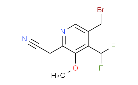 AM97638 | 1361783-15-4 | 5-(Bromomethyl)-4-(difluoromethyl)-3-methoxypyridine-2-acetonitrile