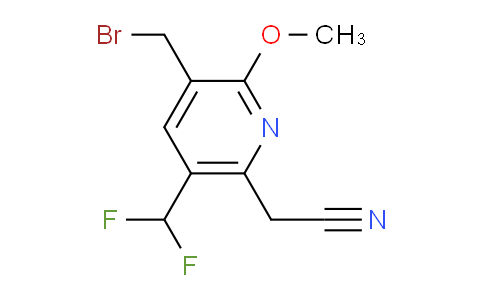 AM97640 | 1361472-74-3 | 3-(Bromomethyl)-5-(difluoromethyl)-2-methoxypyridine-6-acetonitrile