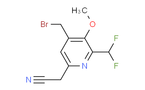 AM97643 | 1361894-70-3 | 4-(Bromomethyl)-2-(difluoromethyl)-3-methoxypyridine-6-acetonitrile
