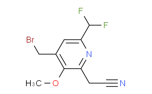 AM97644 | 1361904-82-6 | 4-(Bromomethyl)-6-(difluoromethyl)-3-methoxypyridine-2-acetonitrile