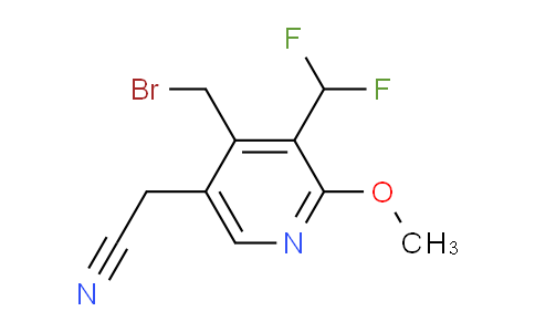 AM97647 | 1361800-83-0 | 4-(Bromomethyl)-3-(difluoromethyl)-2-methoxypyridine-5-acetonitrile