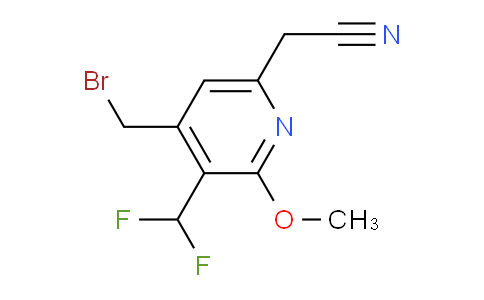 AM97648 | 1361783-24-5 | 4-(Bromomethyl)-3-(difluoromethyl)-2-methoxypyridine-6-acetonitrile