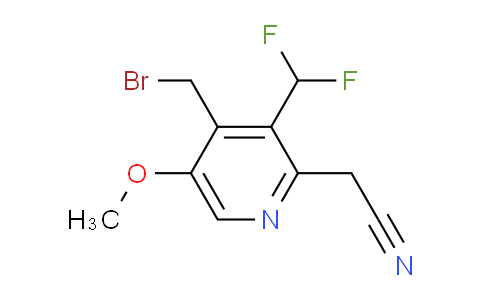 AM97650 | 1361708-83-9 | 4-(Bromomethyl)-3-(difluoromethyl)-5-methoxypyridine-2-acetonitrile